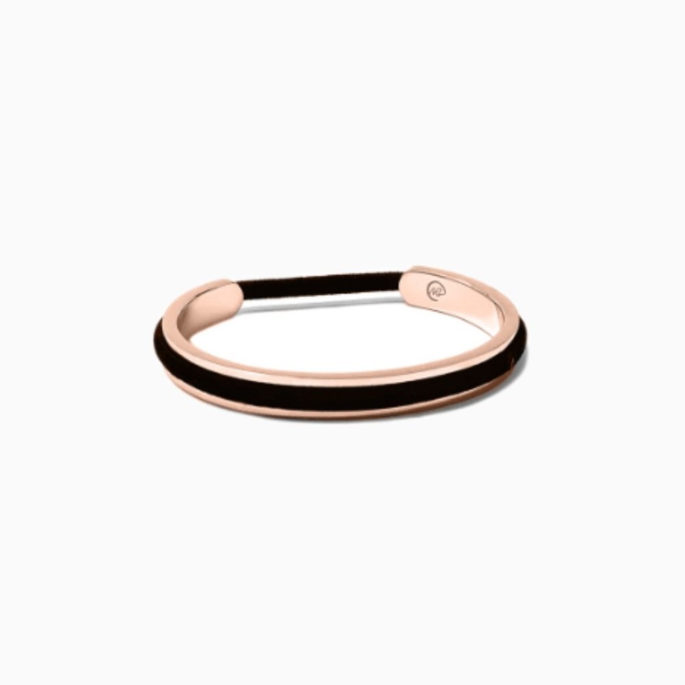 MARIA SHIREEN Purity Adjustable Rose Gold Hair Tie Bracelet
